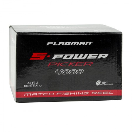 Катушка фидерная FLAGMAN S-Power Picker 4000 Катушка фидерная FLAGMAN S-Power Picker 4000