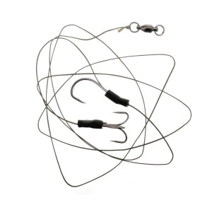 Сомовая оснастка FLAGMAN Cat Fish Rig Single & Trible Hooks №4, компл