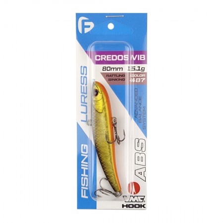 Воблер FLAGMAN Credos Vib 80S 80mm 15.1gr цвет 487