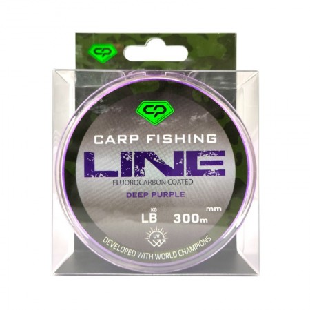 Леска CARP PRO LINE Fluorocarbon Coated Deep Purple 300м 0,286мм
