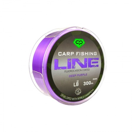 Леска CARP PRO LINE Fluorocarbon Coated Deep Purple 300м 0,286мм