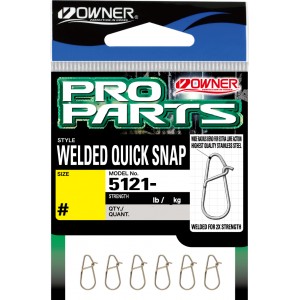 Застежка OWNER Welded Quick Snap Tairiki №0 6шт