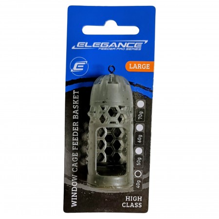 ELEGANCE FEEDER PRO Кормушка фидерная Окно Window Feeder сетка d25х61мм L 40г