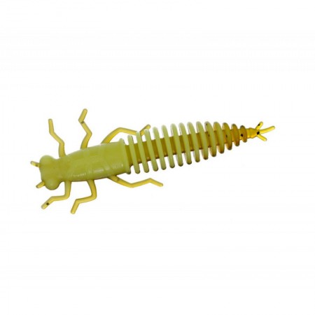 Нимфа FLAGMAN Tonbo 4,0" #2027 Green Pumpkin/Lime Chartreuse