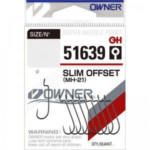 Крючок OWNER Slim Offset MH-24 BC №6 8шт
