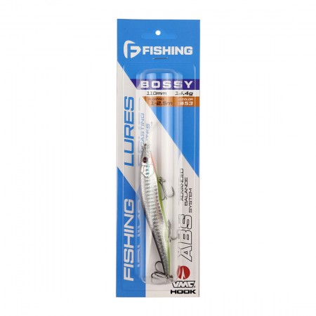 Воблер FLAGMAN Bossy 110F-DR 110mm 14.4gr 1-2.5м цвет 453