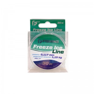 F-FISHING Леска Freeze Ice Line 30м 0,117мм 1,15кг