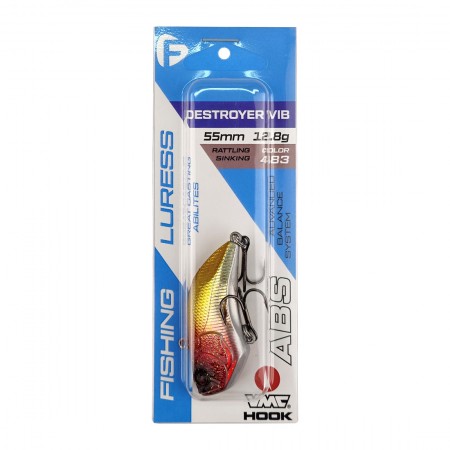 Воблер FLAGMAN Destroyer Vib 55S 55mm 12.8gr цвет 483
