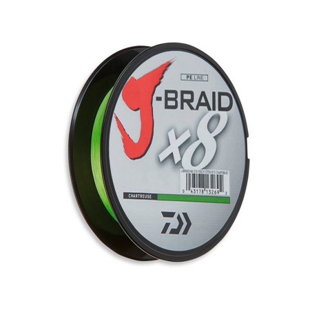 Шнур DAIWA J-Braid x8 0,06mm 4,0kg 150m chartr.