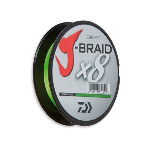 Шнур DAIWA J-Braid x8 0,06mm 4,0kg 150m chartr.