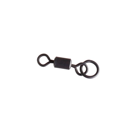 Вертлюжок с кольцом FLAGMAN Flat Feeder Rings Swivels №4 -5шт