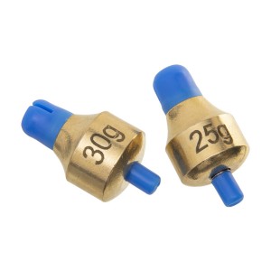 Глубиномер FLAGMAN Push-Button Plummets Set XL 25г и 30г латунь 2шт