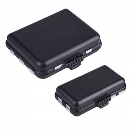 Контейнер для крючков и рыболовных мелочей "Аргентум Fishing" (черный) (L)