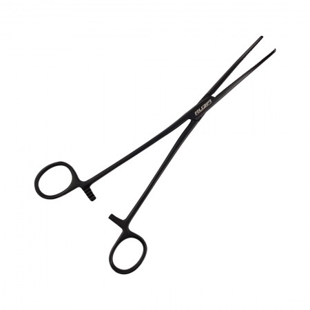 RUZZA Корцанг изогнутый с тефлоновым покрытием 20см