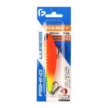 Воблер FLAGMAN Husky 85F top water цвет 484