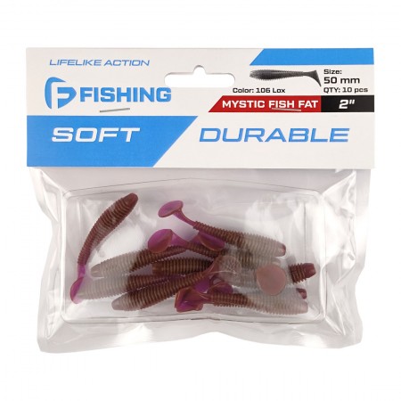 Виброхвост FLAGMAN Mystic Fish Fat 2" #106 Lox