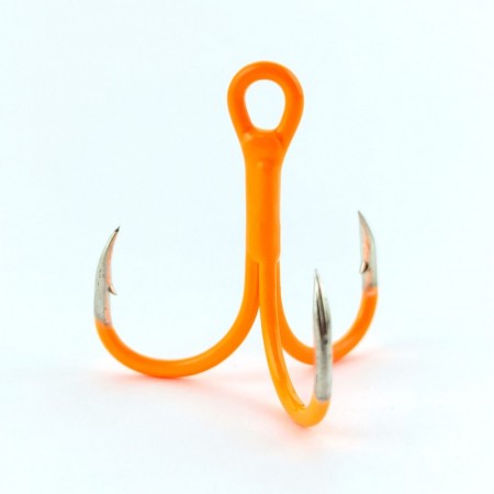 Крючок тройной FLAGMAN Treble hook F41 Orange №10 5шт