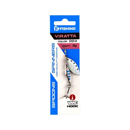 Блесна F-FISHING Viratta 9г цвет 004