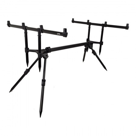 Род-под на 4 удилища CARP PRO Black телескоп. 4 ноги