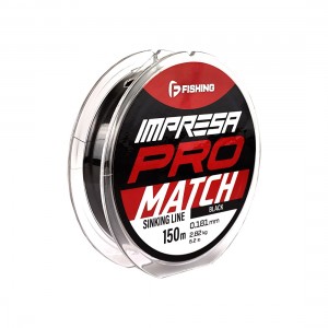 F-FISHING Леска Impresa Pro Match Black 150м 0,181мм 2,82кг 6,2lb