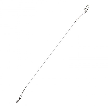 Поводок FLAGMAN Titanium Wire 7кг 20см 0,25мм 2шт