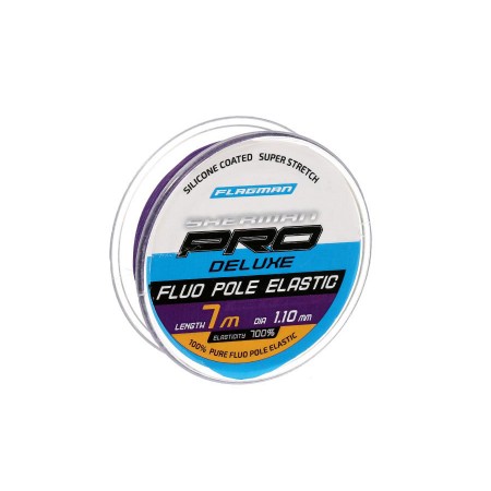 Амортизатор FLAGMAN Deluxe Fluo Pole Elastic 7m 1.10mm Violet