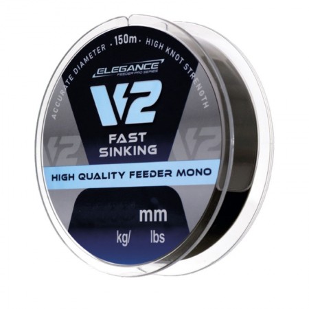 Леска ELEGANCE FEEDER PRO V2 150м 0,22мм 5,39кг