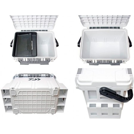 Ящик рыболовный Daiwa TACKLE BOX TB5000 KOHGA PINK/BLACK Ящик рыболовный Daiwa TACKLE BOX TB5000 KOHGA PINK/BLACK