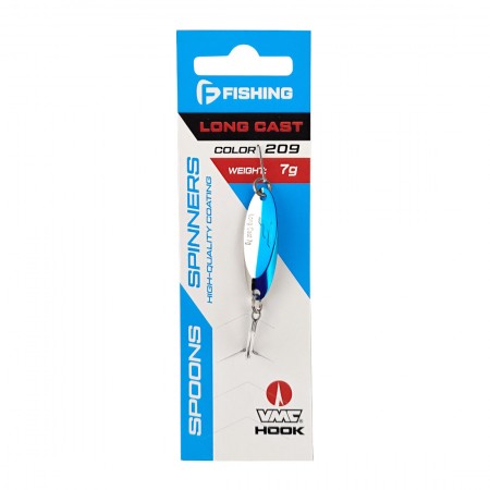 F-FISHING Блесна Long Cast 7г цвет 209 F-FISHING Блесна Long Cast 7г цвет 209