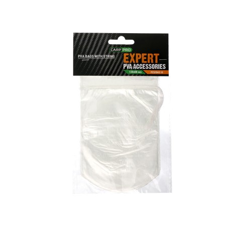 ПВА-Пакет с затяжкой CARP PRO размер M 130х88 мм