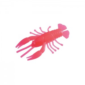 Виброхвост AZURA Baby Cray 1.6" 4 см pink (8 шт.)