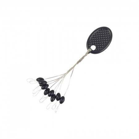 F-FISHING Стопор для лески черный Olive L 9шт