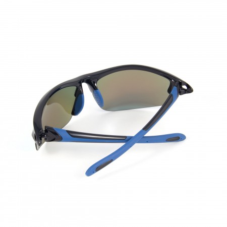 Очки поляризационные "СЛЕДОПЫТ" "Equinox" в футляре, линзы grey with ice blue revo.