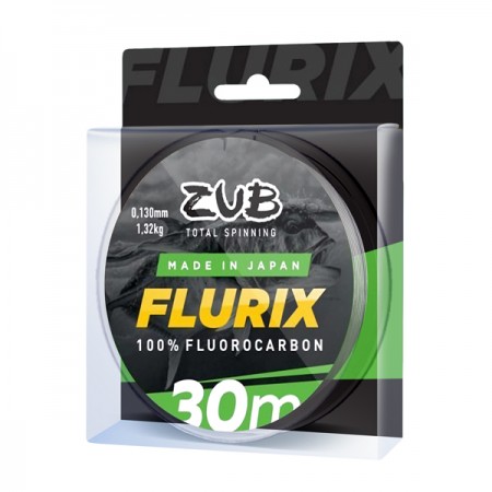 Леска флюрокарбон ZUB FLURIX 30m 0.130мм