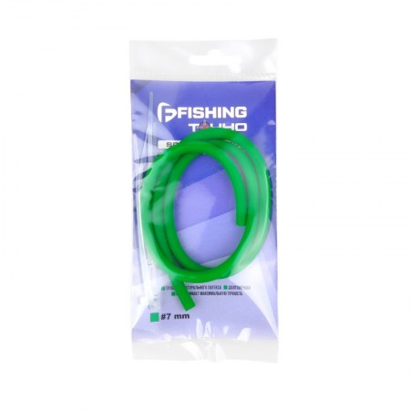 Запасная резина для рогатки 7мм, 60см + 4 стяжки FLAGMAN