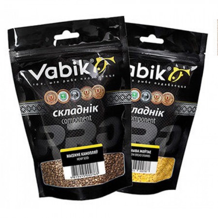 6482 Компонент прикормки Vabik Печиво флуо желтое 150г