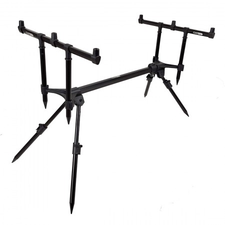 Род-под CARP PRO на 3 удилища 4 телескопические ноги