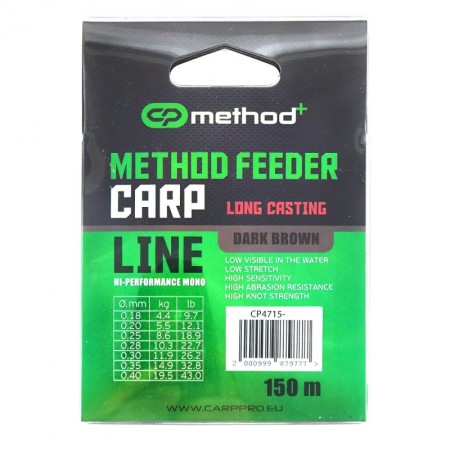 Леска CARP PRO Method+ Method Feeder Carp 150м 0,28мм