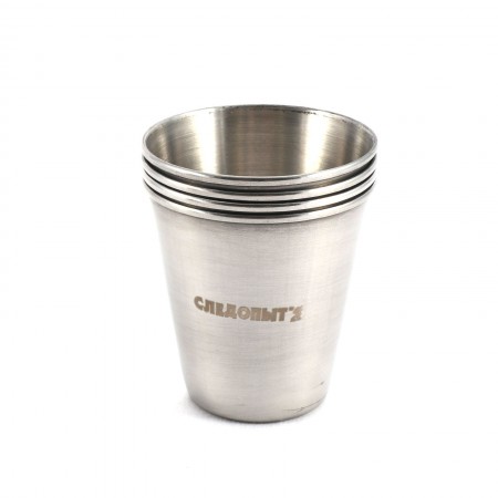 Рюмка "СЛЕДОПЫТ" 60 мл, в кожаной тубе (4 шт.)