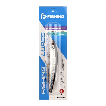 Воблер FLAGMAN Robber-Minnow 132MR-SF 23г цвет F202 Воблер FLAGMAN Robber-Minnow 132MR-SF 23г цвет F202