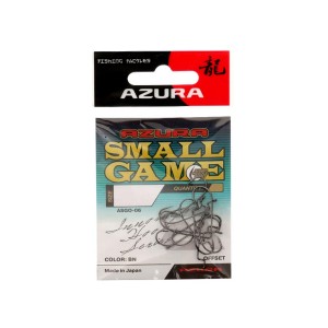 Крючки AZURA Small Game Offset #10