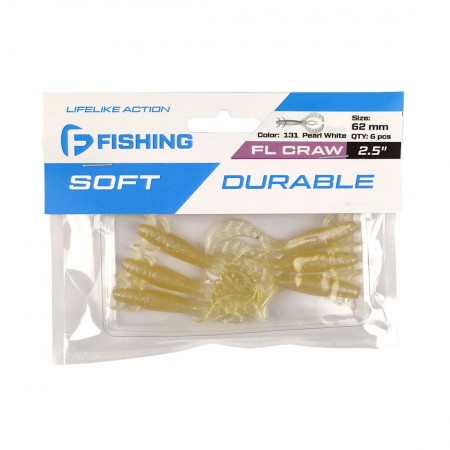 Рак FLAGMAN FL Craw 2,5"  #131 Pearl White