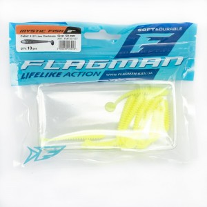 Виброхвост FLAGMAN Mystic Fish 2'' #127 Lime Chartreuse