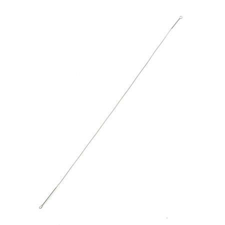 Поводок-скрутка F-FISHING Wire Leader стальной 9кг 30см 0,30мм 5шт