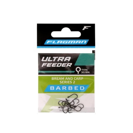Крючки FLAGMAN Ultra Feeder Bream and Carp Series 2 №12 12 шт.
