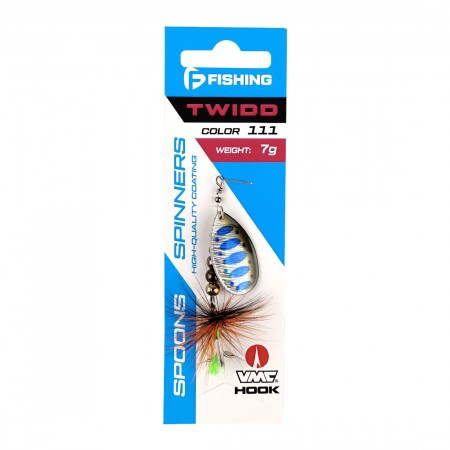 Блесна F-FISHING Twidd 7г цвет 111 Блесна F-FISHING Twidd 7г цвет 111