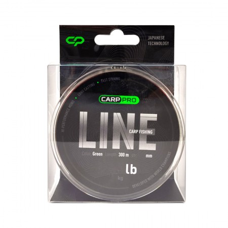 Леска CARP PRO LINE Green 300м 0,203мм