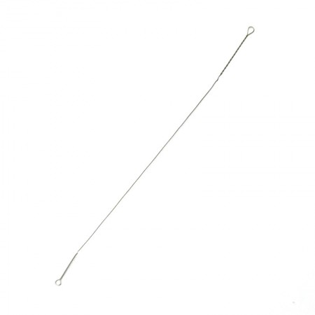 Поводок-скрутка FLAGMAN Wire Leader стальной 9кг 20см 0,30мм 5шт