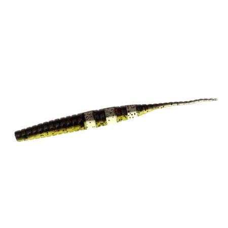Слаг F-FISHING Magic Stick 3" #1816 Black/Chartreuse 7,5см 7шт