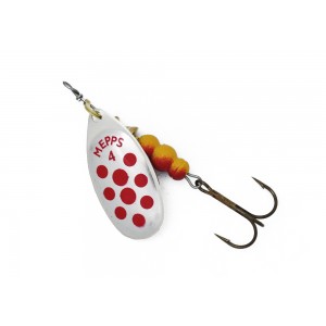 Блесна MEPPS Aglia Decoree Points Rouges №4 9г AG/красные точки